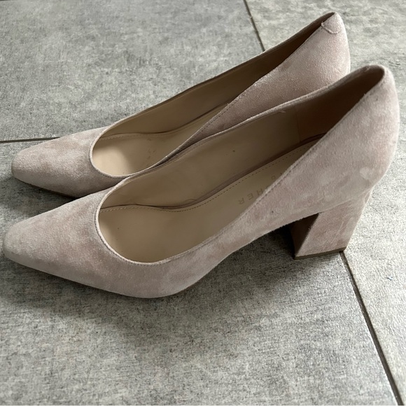 Marc Fisher Shoes - Marc Fisher LTD Zala suede block heel pump 8.5